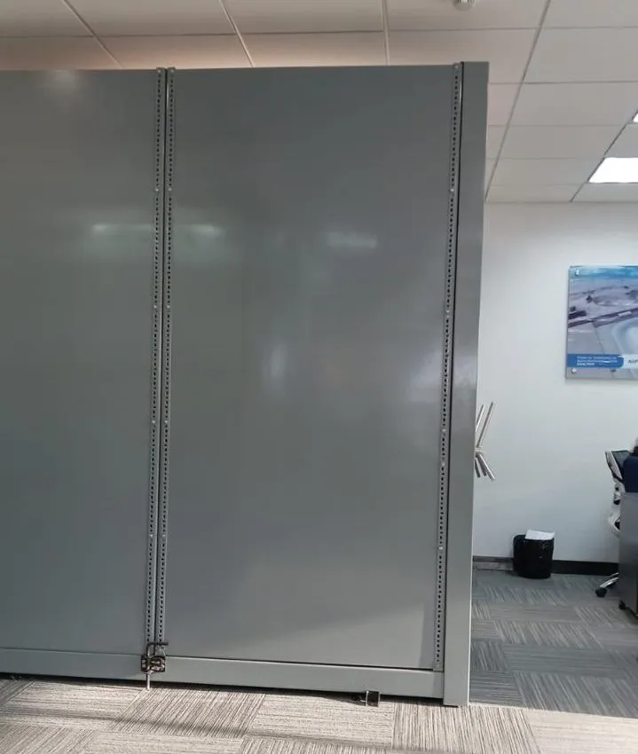 Instalación de ESTANTERÍA METALICA MOVIL - R&A Racks Perú