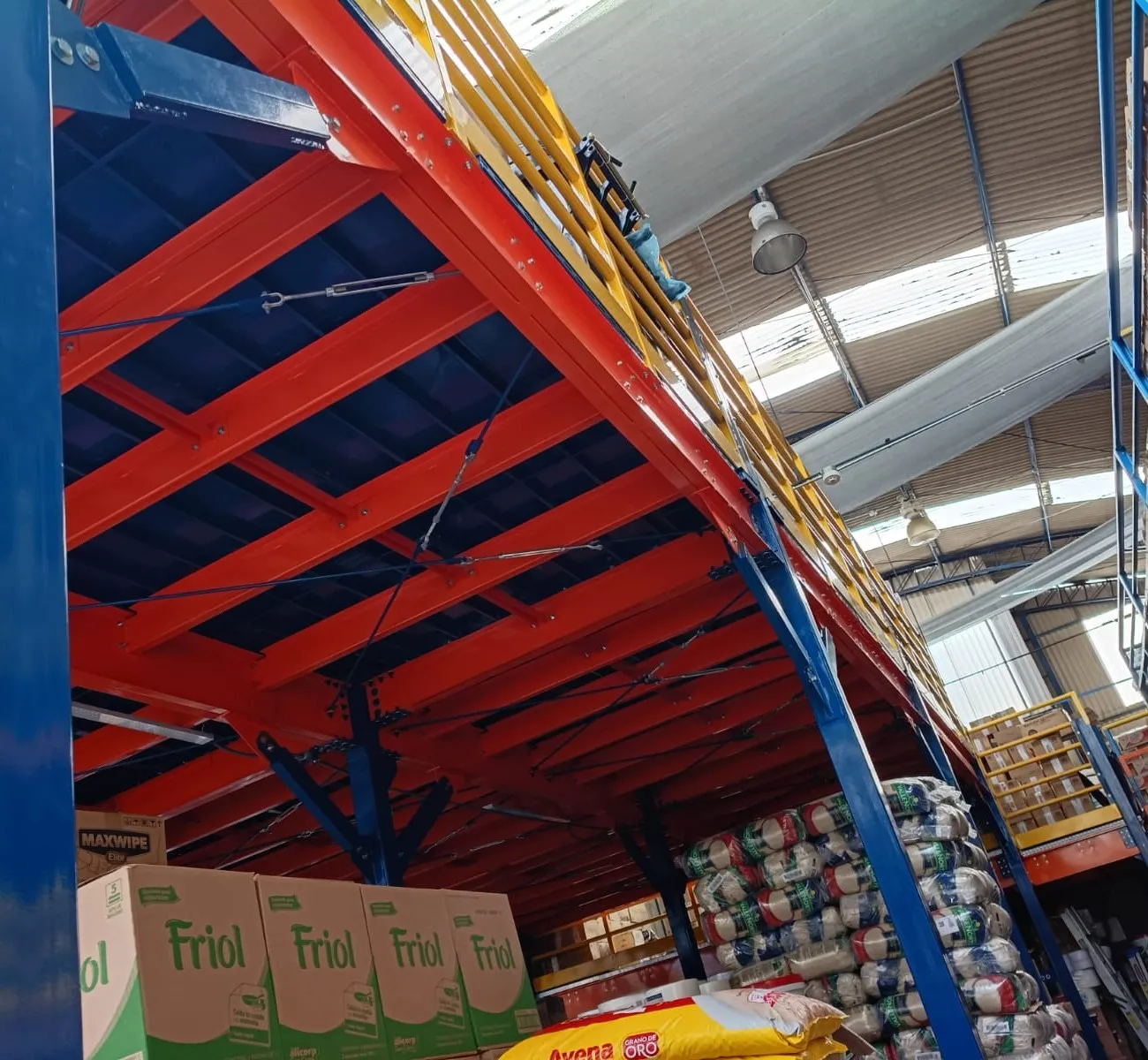 Instalación de MEZZANINE ESTRUCTURAL - R&A Racks Perú